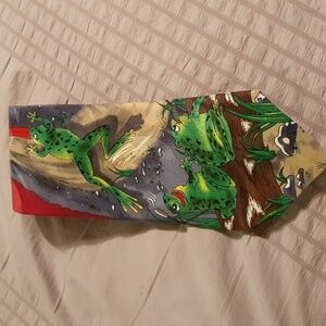 Vtg 1996 NWT Budweiser Frogs Necktie